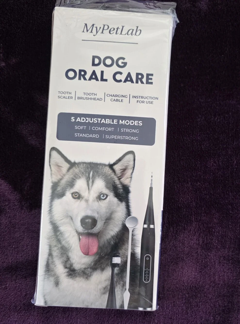NIB MyPetLab electric dog tooth scaler kit, which Dog Oral Care Tooth Scaler